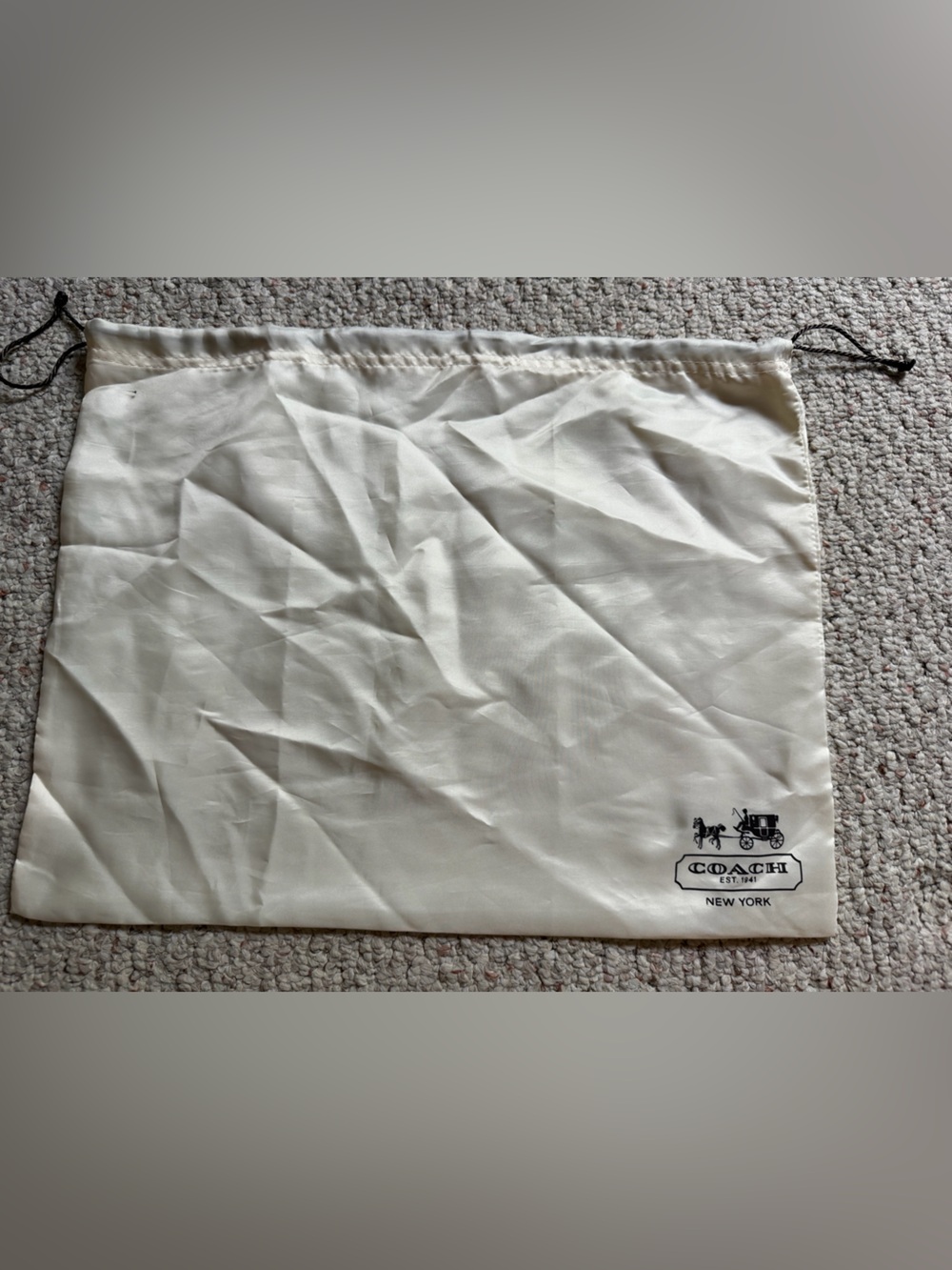4 Coach Dust Bags